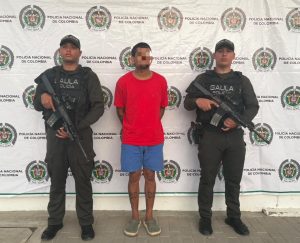Capturado alias “DIOMEDES” presunto extorsionista de comerciantes en la ciudad de Santa Marta